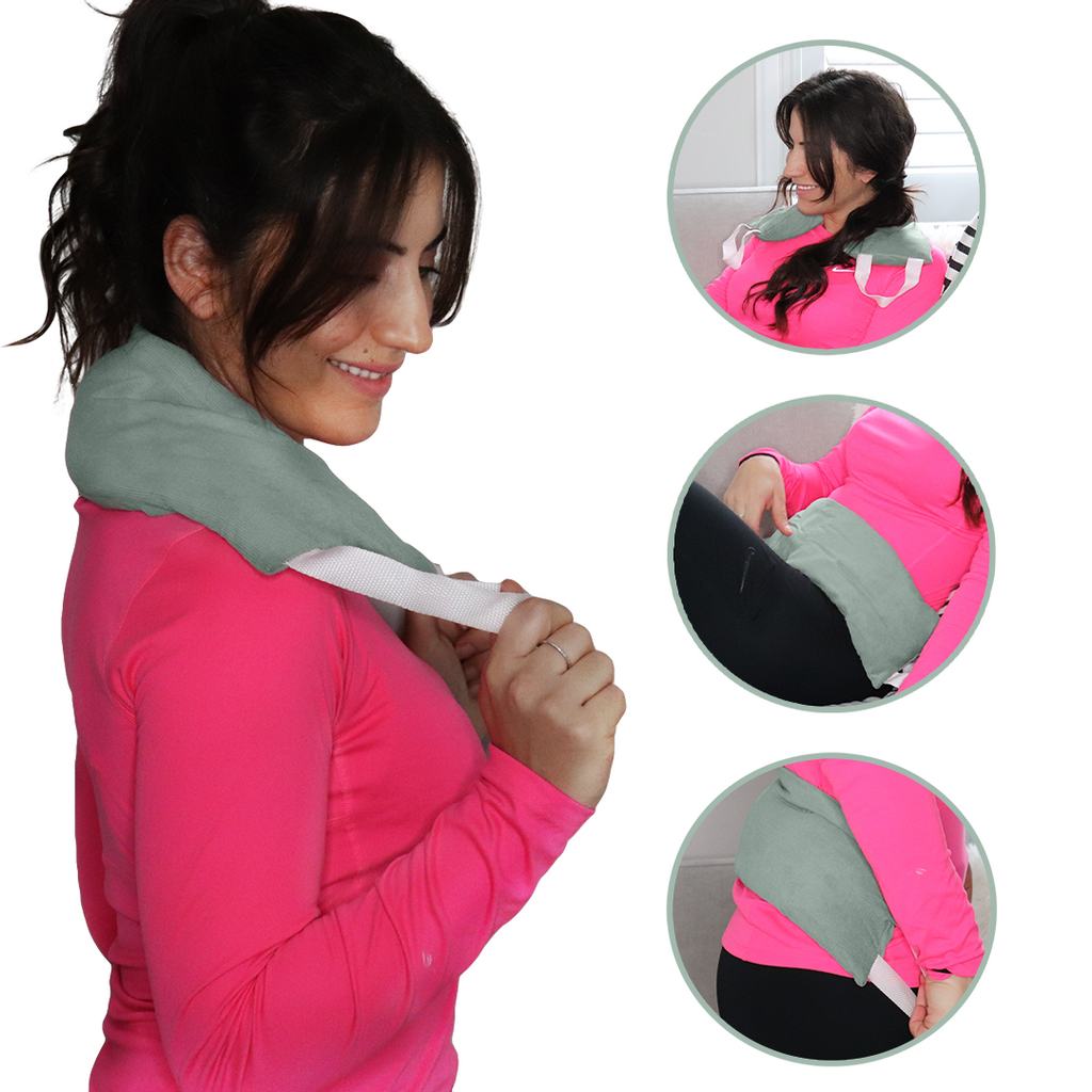 Lavender warming pillow clearance